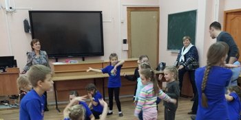 Мастер-класс в школе 113, Москва, октябрь 2018